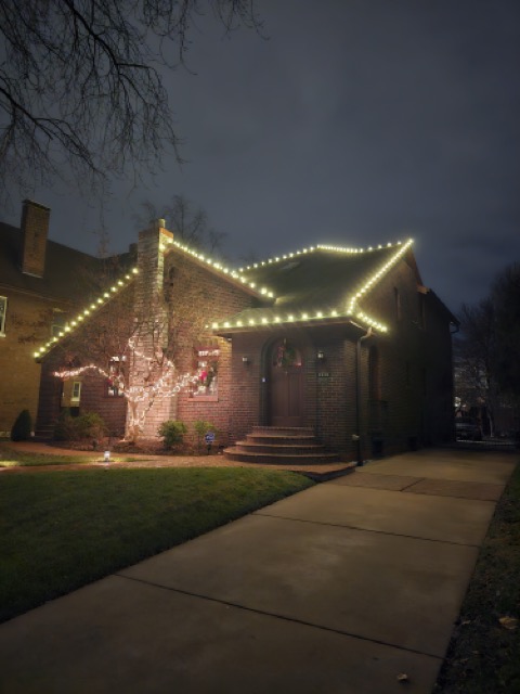 Classy Christmas Light Installation in Compton Heights, MO.